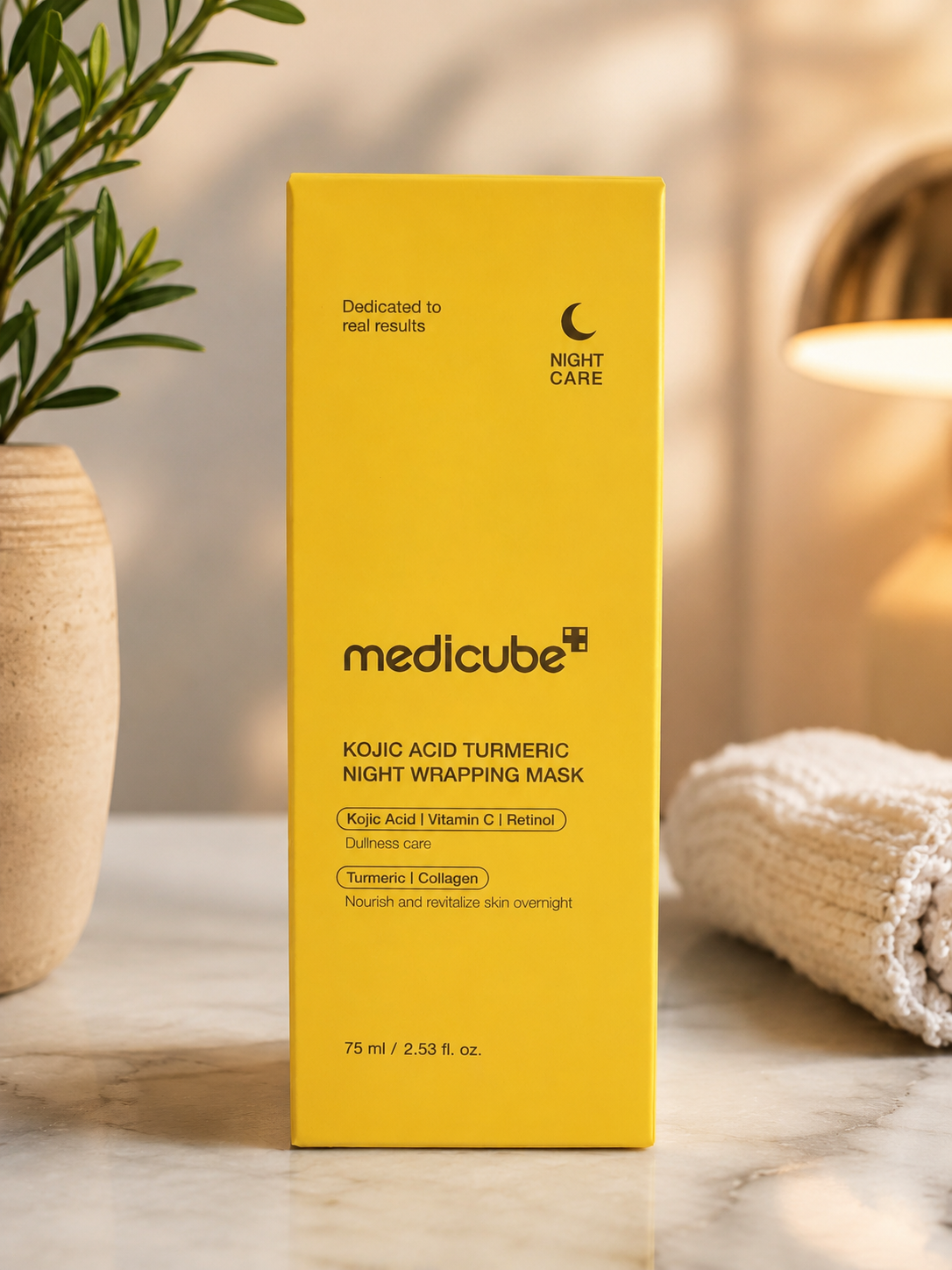 Medicube Kojic Acid Turmeric Night Wrapping Mask (75ml)