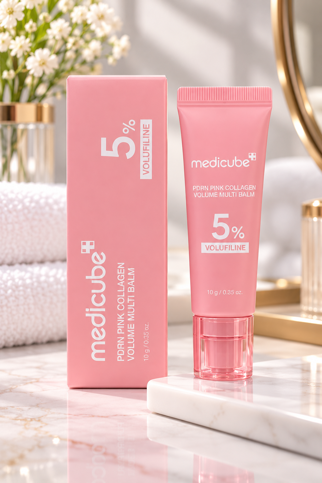 Medicube PDRN Pink Collagen Volume Multi Balm 5% Volufiline – 10g