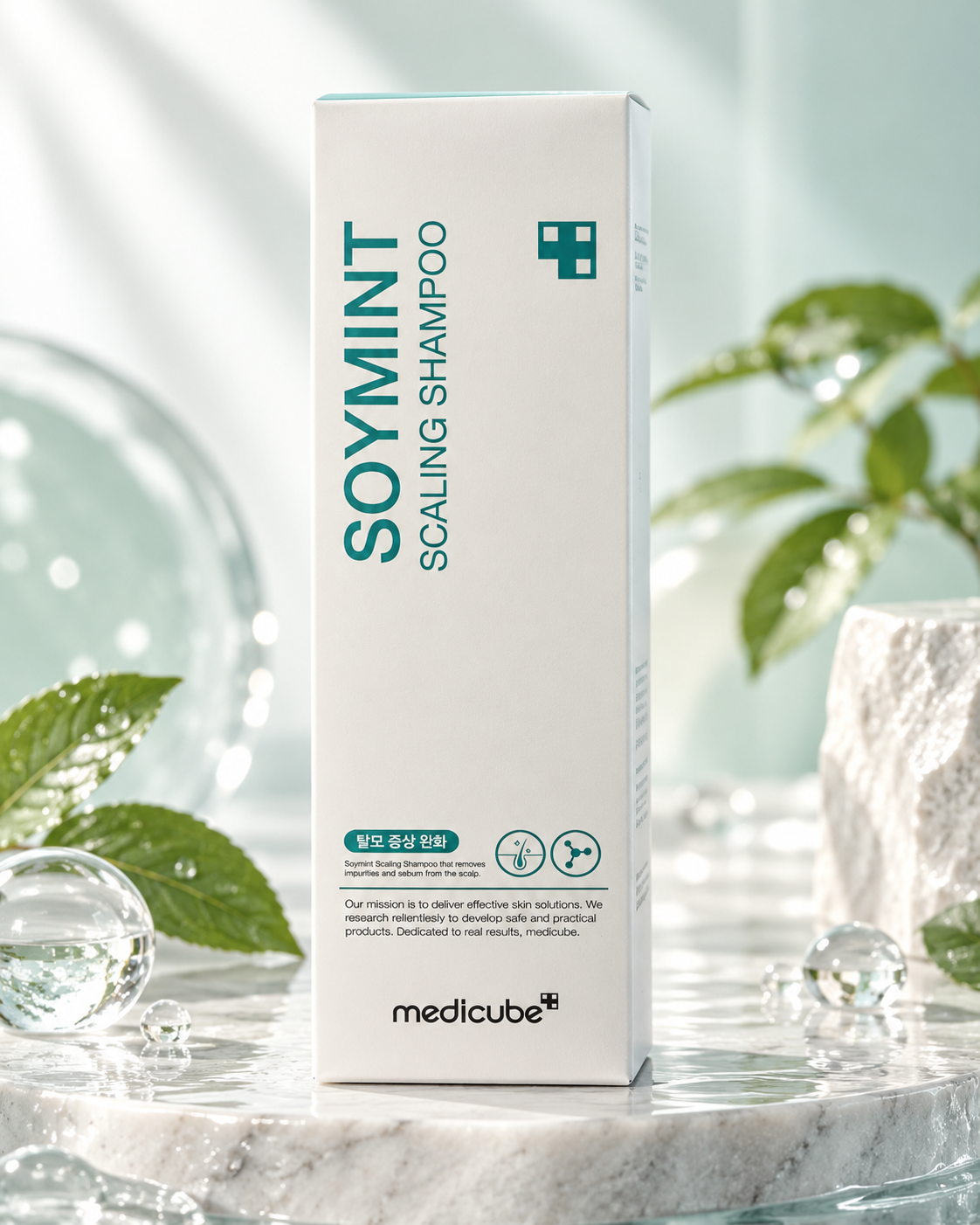 Medicube Soymint Scaling Shampoo – Refreshing & Cooling Scalp Care | 490ml