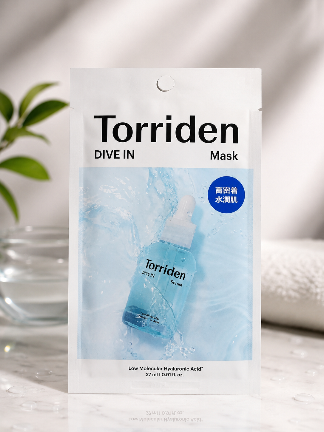 Torriden DIVE-IN Low Molecular Hyaluronic Acid Sheet Mask 27ml