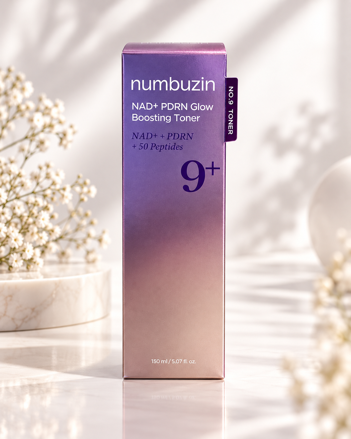 Numbuzin No.9 NAD+ PDRN Glow Boosting Toner – 150 mL