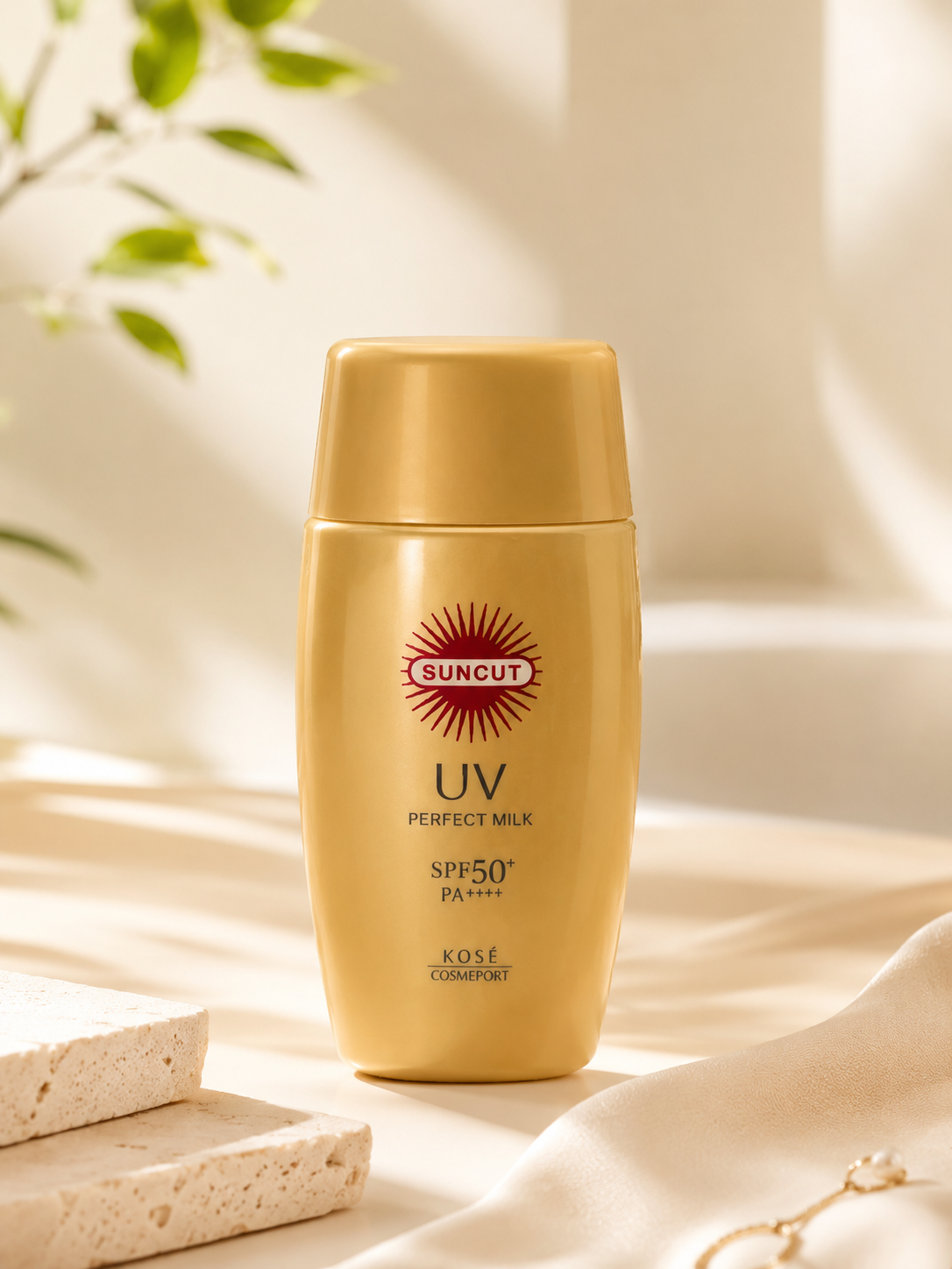 KOSÉ SUNCUT UV Perfect Milk SPF50+ PA++++ Waterproof Sunscreen 60ml