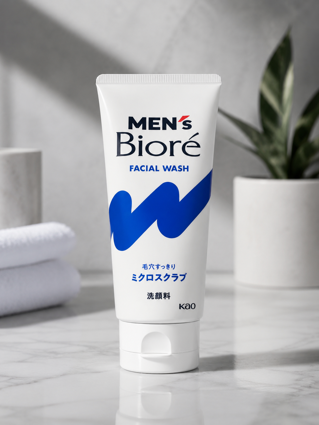 MEN’S Biore Facial Wash Micro Scrub Cleanser