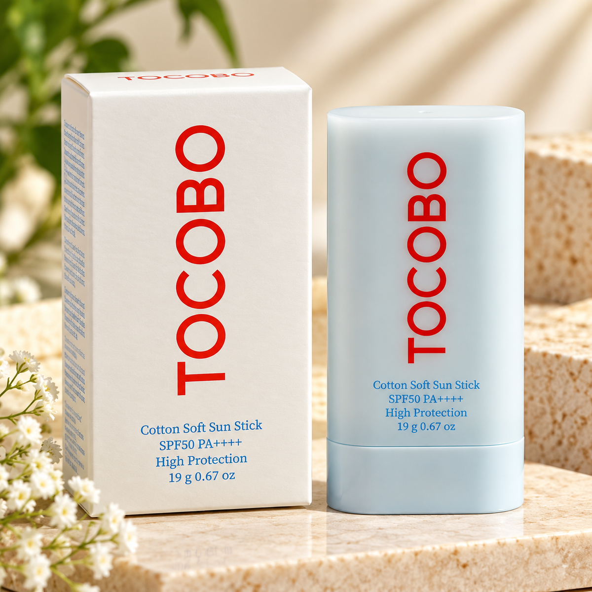 TOCOBO Cotton Soft Sun Stick SPF50+ PA++++ 19g