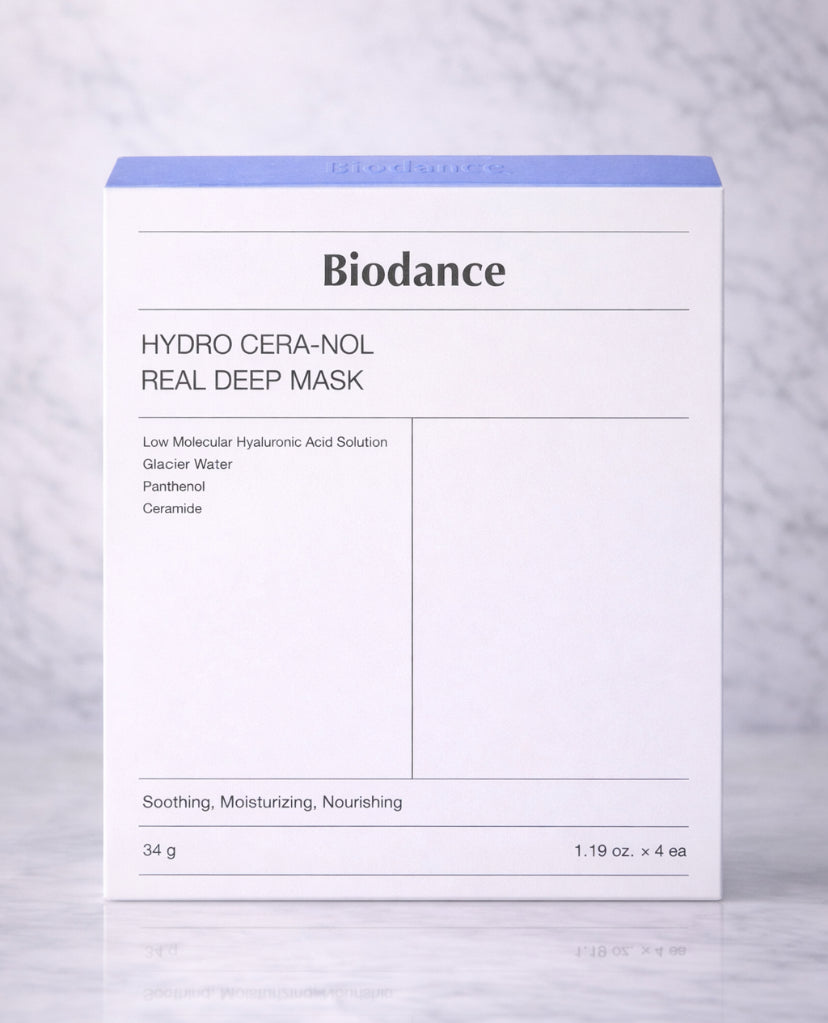 BIODANCE Hydro Cera-nol Real Deep Mask (1 Box – 4 Sheets)