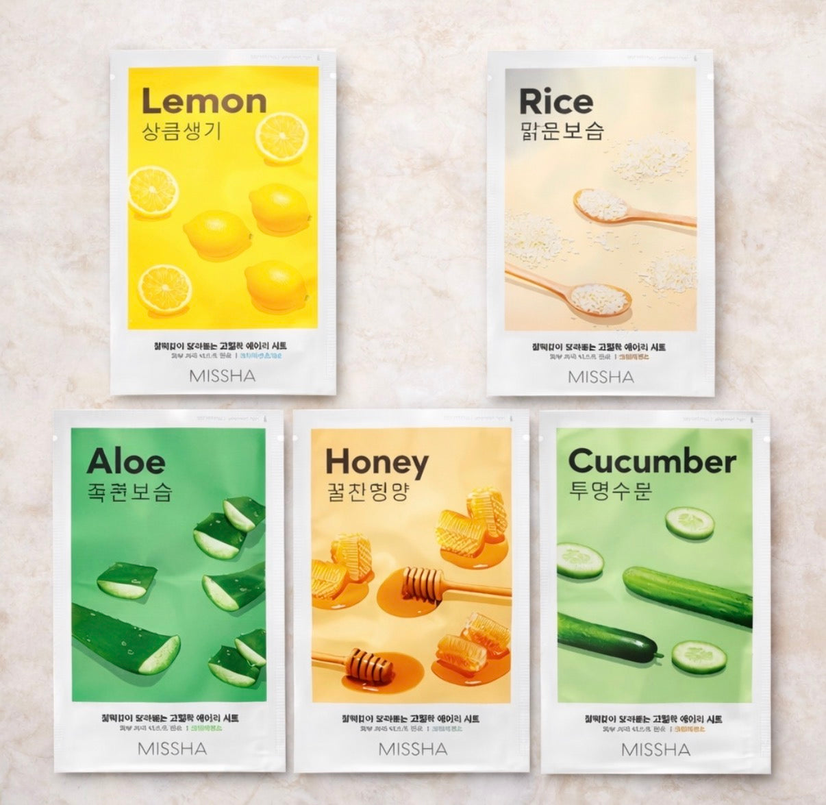 MISSHA Airy Fit Sheet Mask - 1pc (5 Types)