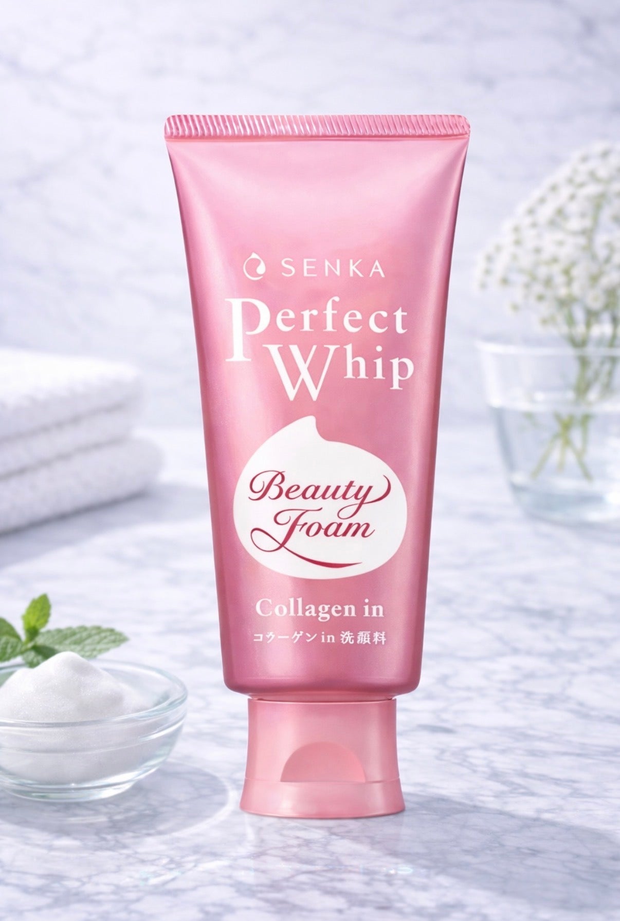 SHISEIDO SENKA Perfect Whip Collagen In Beauty Foam – 120g