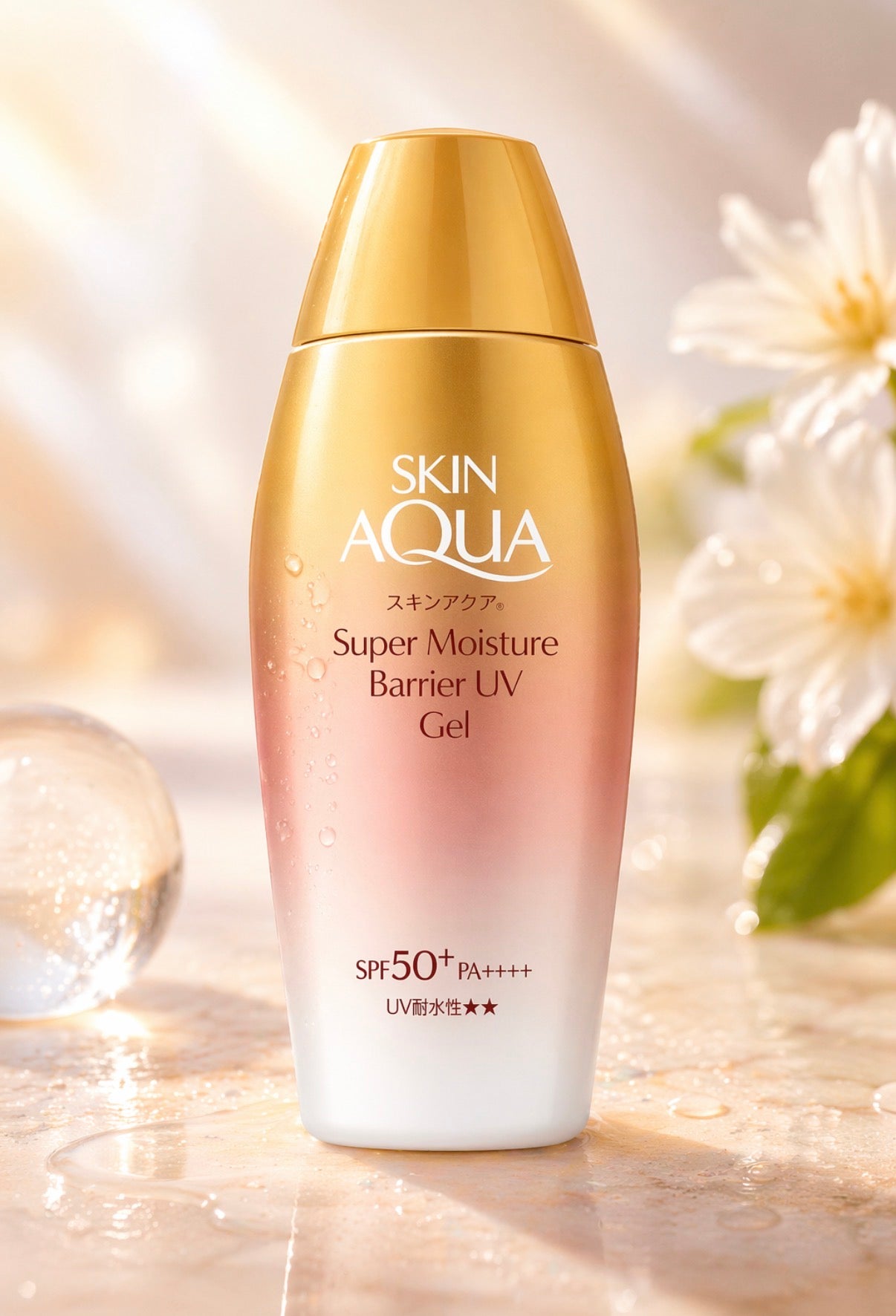 ROHTO Skin Aqua Super Moisture Barrier UV Gel SPF50+ PA++++ (100g)