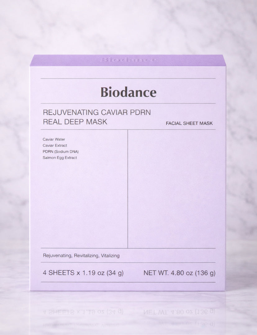 BIODANCE Rejuvenating Caviar PDRN Real Mask (1 Box – 4 Sheets)