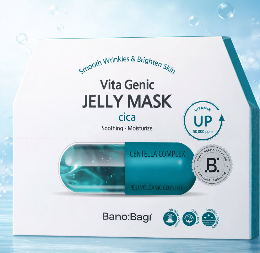 BANOBAGI Vita Genic Jelly Mask Cica (1 Box – 10 Sheets)