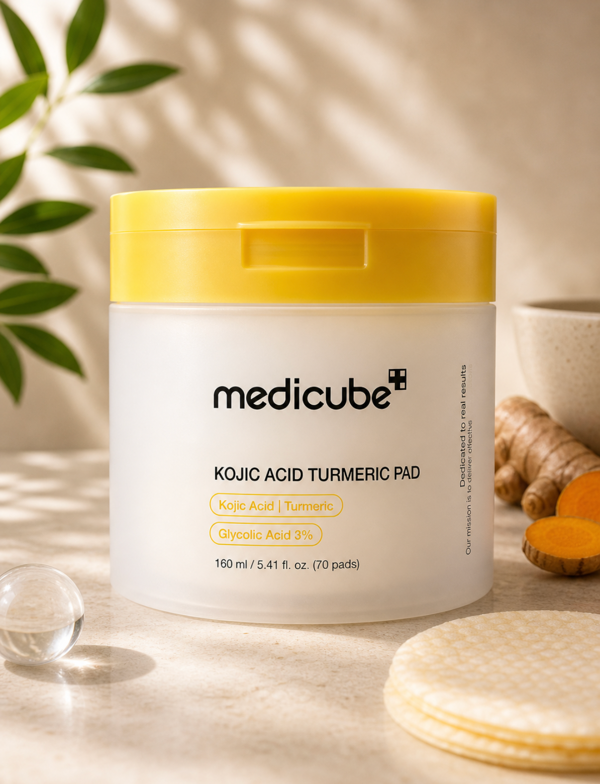 MEDICUBE Kojic Acid Tumeric Pad