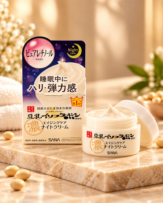 SANA Nameraka Honpo Rich Aging Care Night Cream