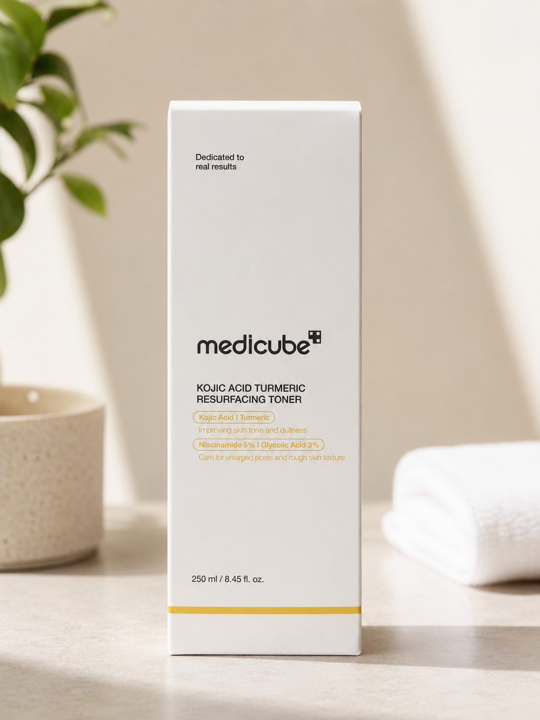 Medicube Kojic Acid Turmeric Resurfacing Toner 250ml