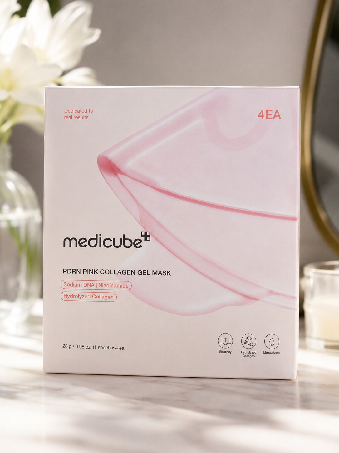 Medicube PDRN Pink Collagen Gel Mask (4 Sheets)