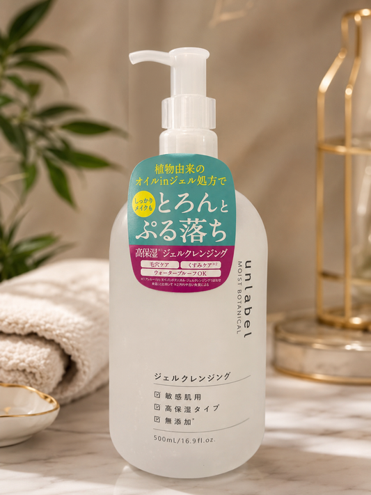 unlabel MOIST BOTANICAL Gel Cleansing 500ml
