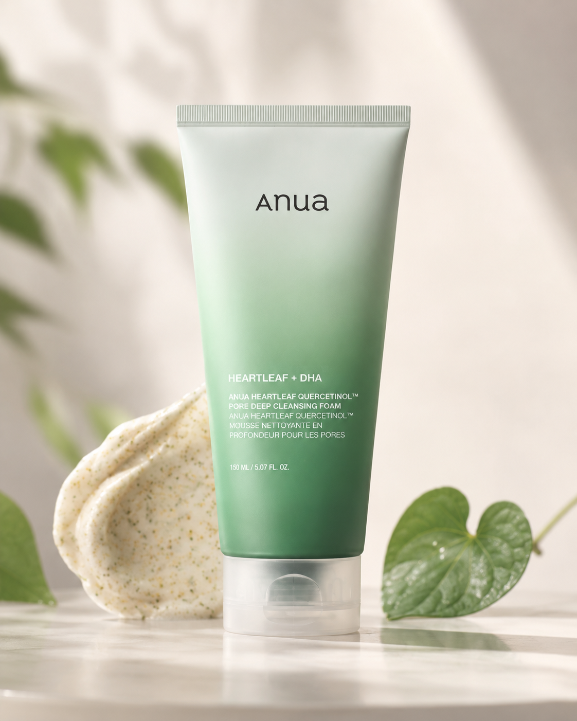 ANUA Heartleaf Quercetinol™ Pore Deep Cleansing Foam – 150ml / 5.07 fl. oz.