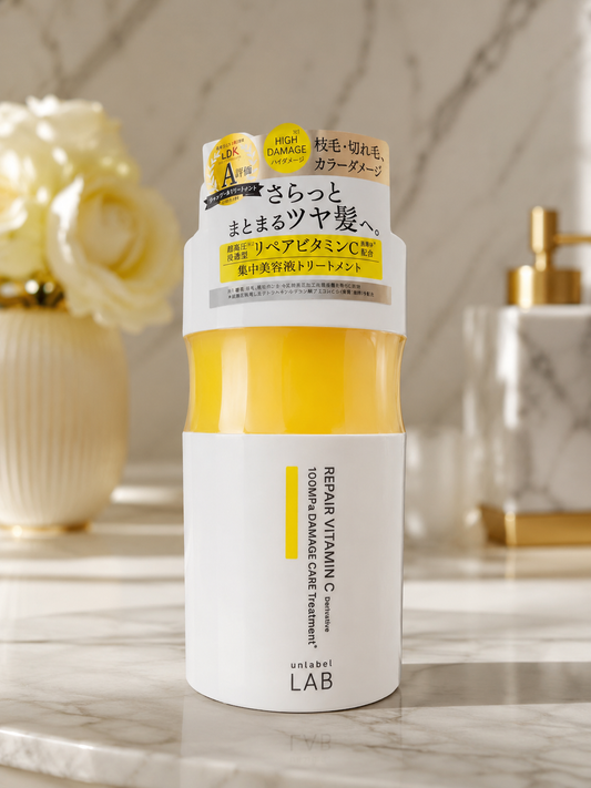 unlabel LAB Repair Vitamin C Damage Care Hair Treatment – 400mL | Deep Repair for Dry & Damaged Hair