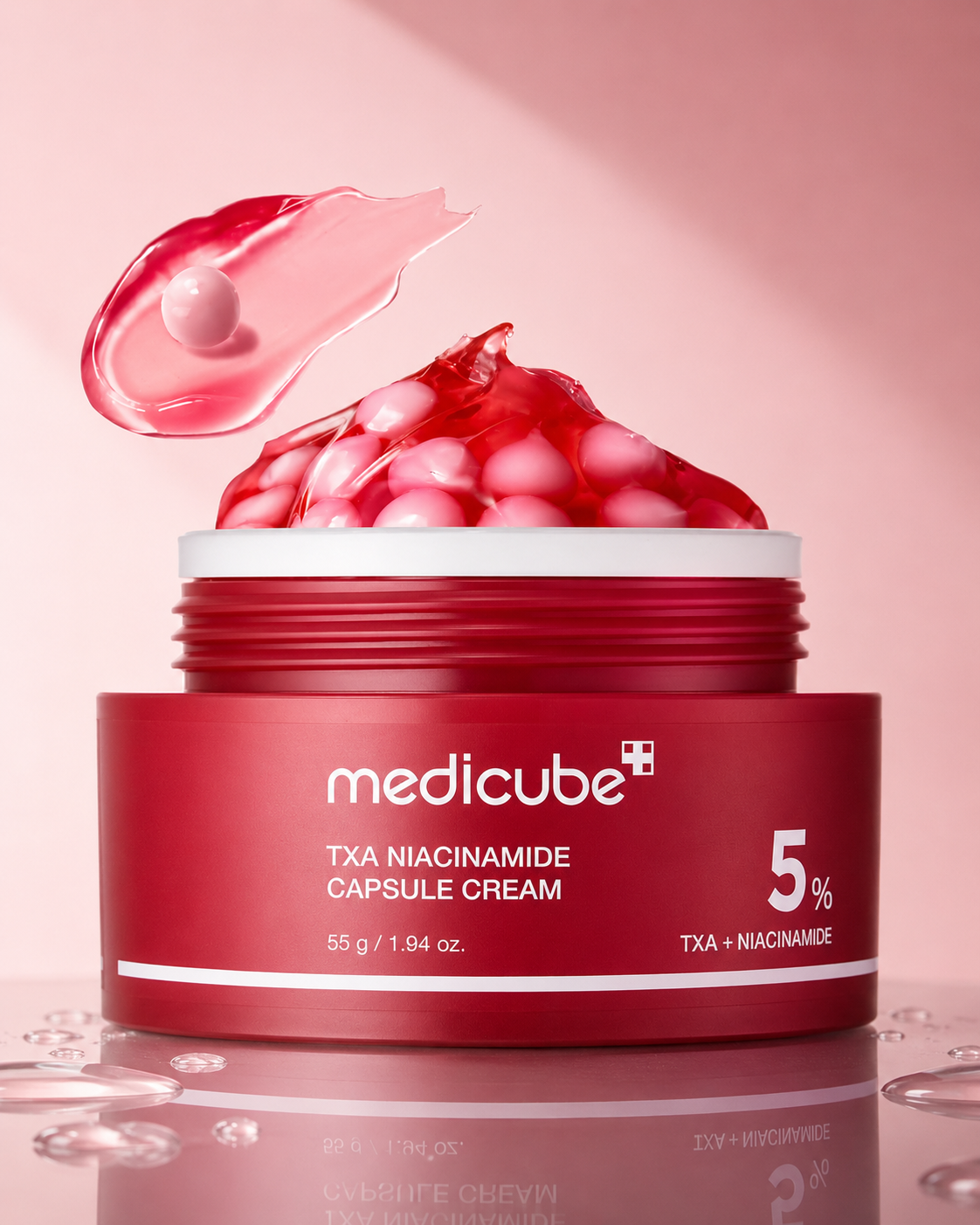 Medicube TXA Niacinamide Capsule Cream 5% – Brightening & Dark Spot Care – 55g / 1.94 oz.