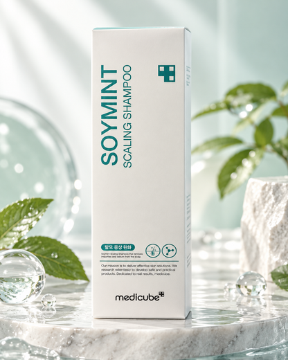 Medicube Soymint Scaling Shampoo – Refreshing & Cooling Scalp Care | 490ml