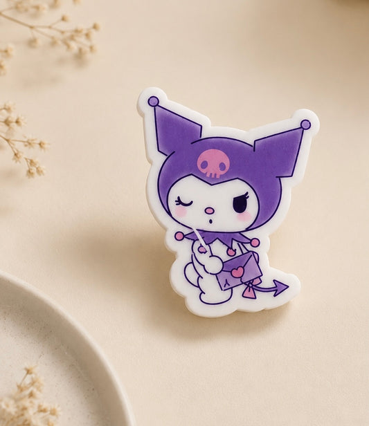 Kuromi Character Eraser – Cute Kawaii School & Office Eraser