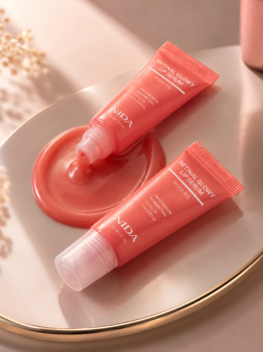 NIDA Retinal Glowy Lip Serum – Rosy Fig