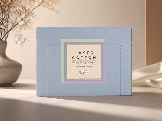 Layer Cotton Cleansing Pads (80 Pieces)