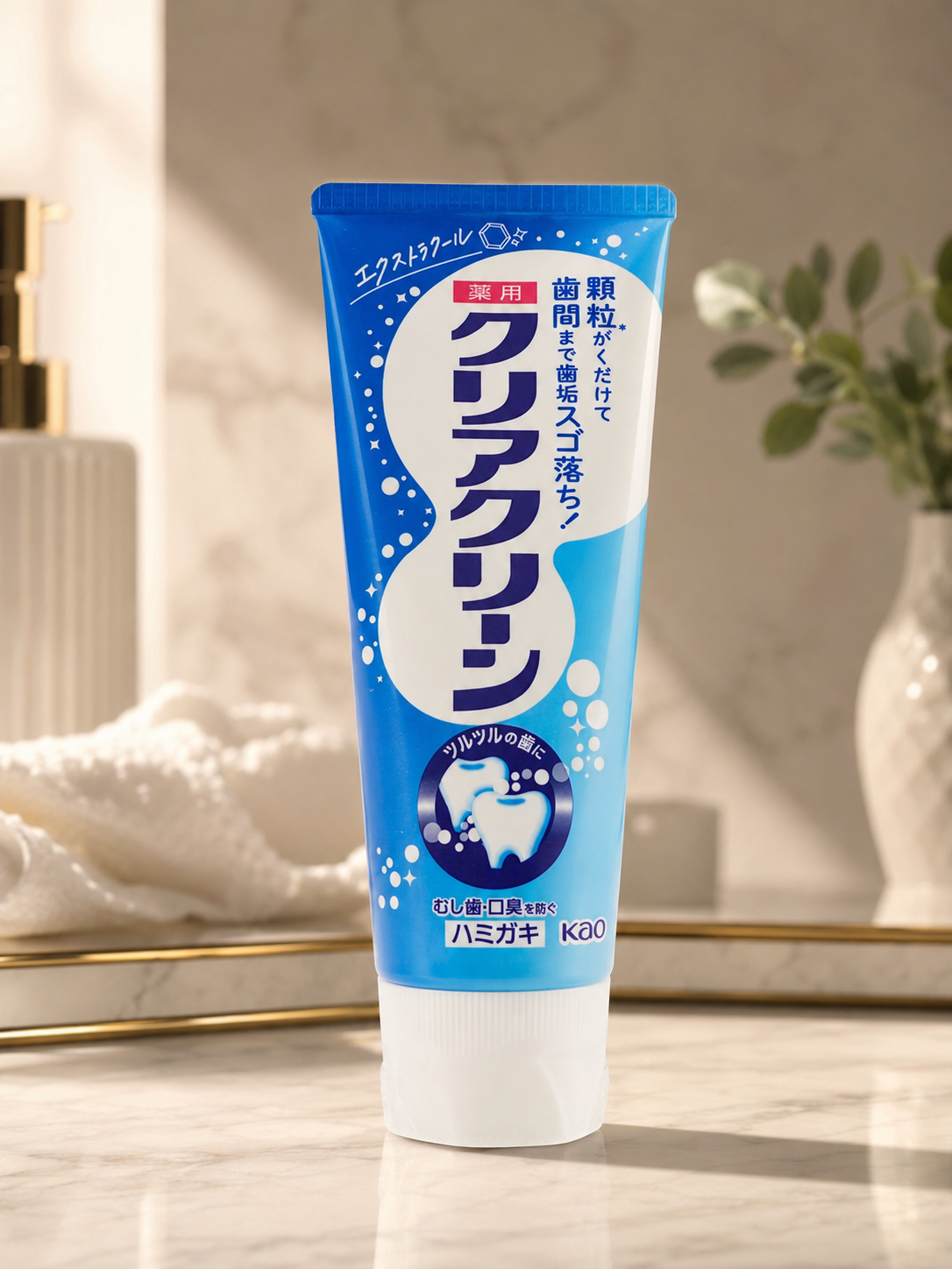 Kao Clear Clean Deep Clean Toothpaste – Japanese Plaque Removal & Fresh Breath Toothpaste
