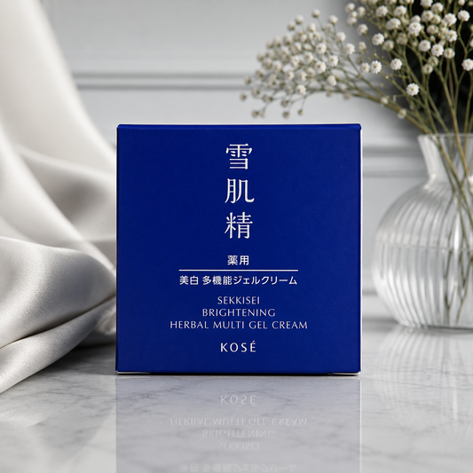 KOSÉ SEKKISEI Brightening Herbal Multi Gel Cream – All-in-One Moisturizing & Brightening Gel Cream (80g)