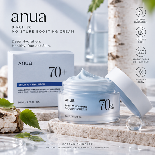 Anua Birch 70 Moisture Boosting Cream – 50ml / 1.69 fl. oz.