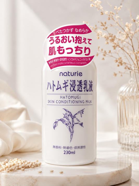 Naturie Hatomugi Skin Conditioning Milk Moisturizing Emulsion – 230ml