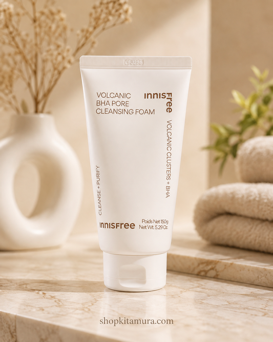 innisfree Volcanic BHA Pore Cleansing Foam – 150g
