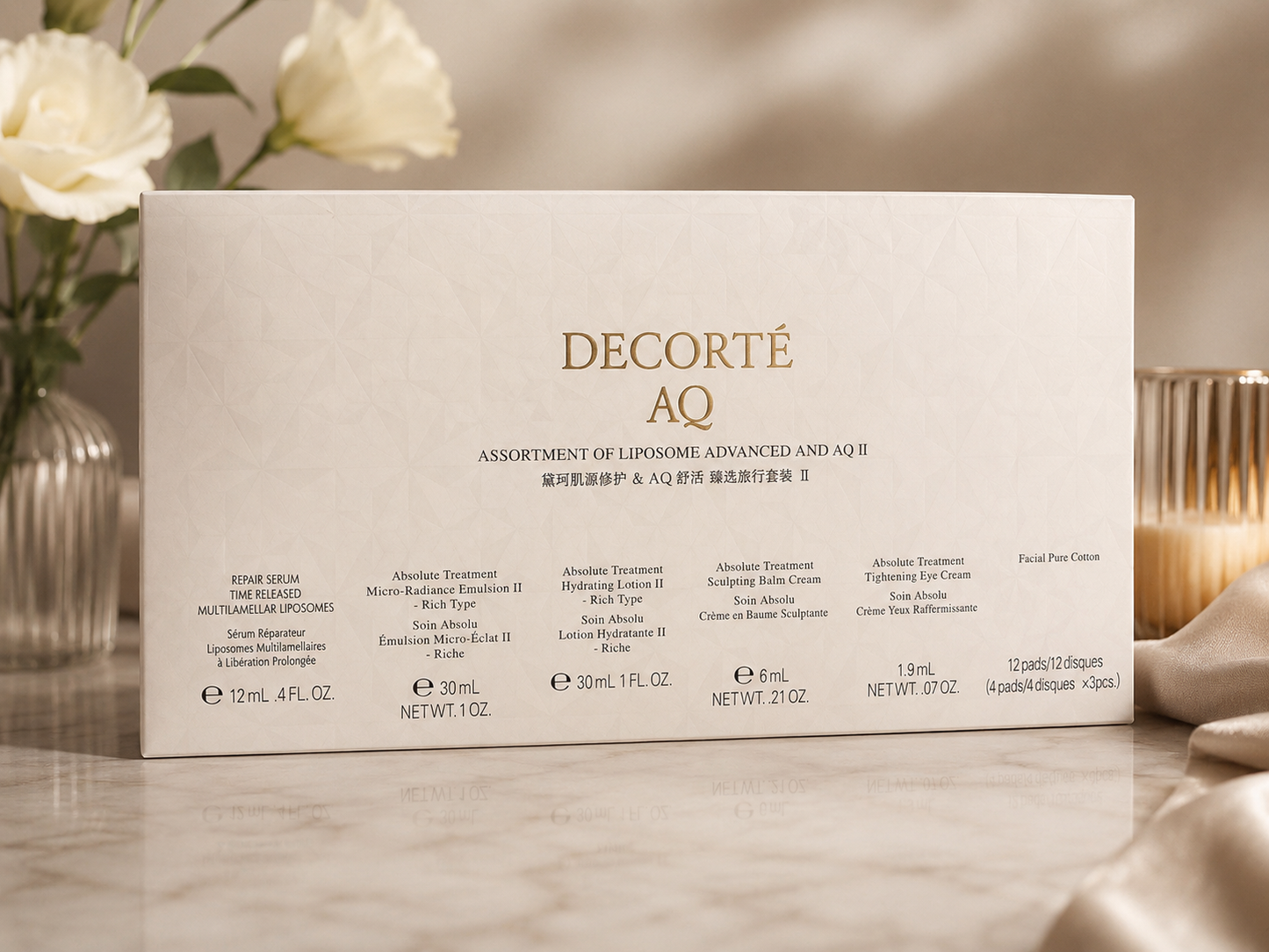 DECORTÉ AQ Luxury Travel Set II