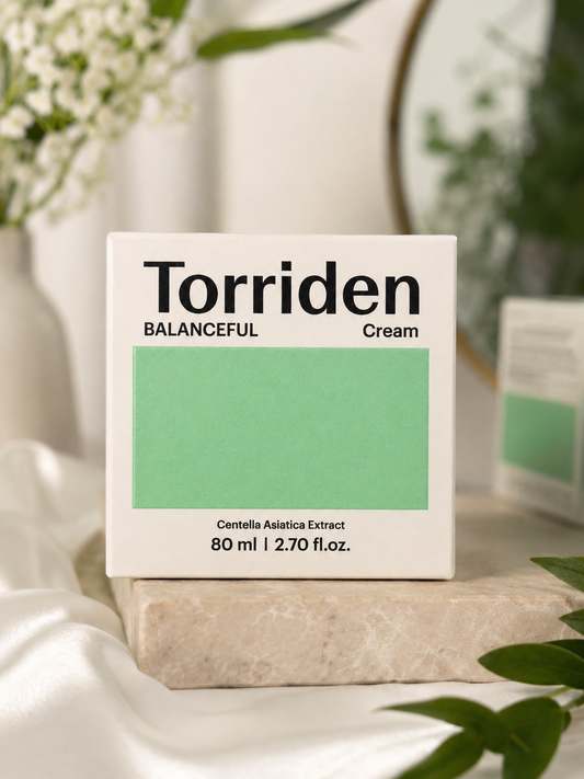 Torriden Balanceful Cream – Centella Asiatica Soothing Moisturizer 80ml