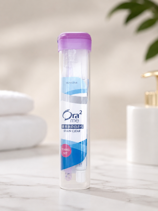 Sunstar Ora² me Stain Clear Travel Set – Japanese Travel Oral Care Kit