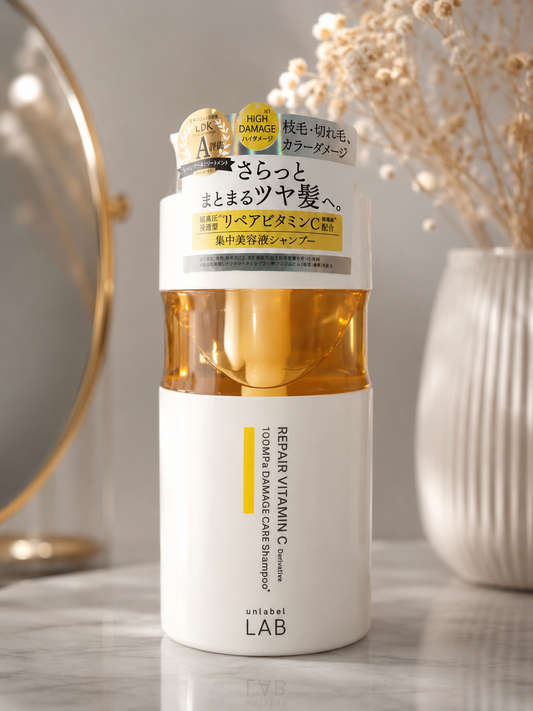 Unlabel LAB Repair Vitamin C Damage Care Shampoo

Restore Shine. Repair Damage. Strengthen Every Strand.