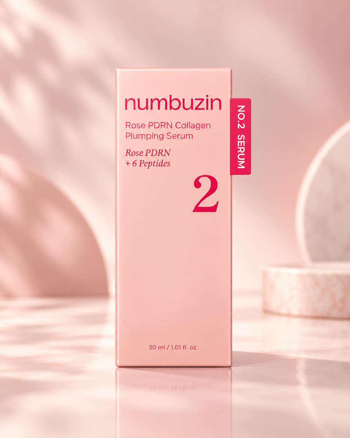 numbuzin No.2 Rose PDRN Collagen Plumping Serum – 30ml