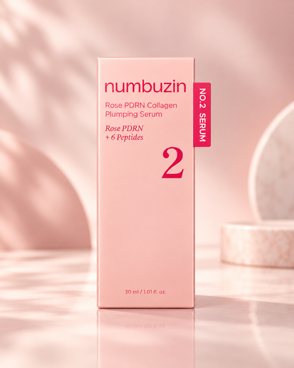 numbuzin No.2 Rose PDRN Collagen Plumping Serum – 30ml
