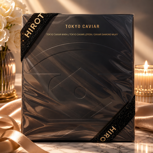 HIRO Tokyo Caviar Luxury Skincare Gift Set (3-Piece Collection)