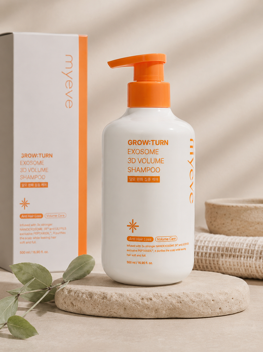 Grow:Turn Exosome 3D Volume Shampoo – Anti Hair Loss & Volume Care (500ml / 16.90 fl oz.)