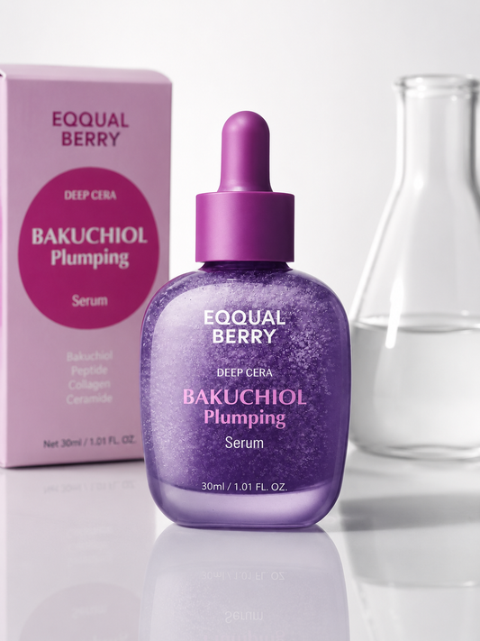 EQQUAL BERRY Deep Cera Bakuchiol Plumping Serum 30ml | Firming & Hydrating Korean Serum
