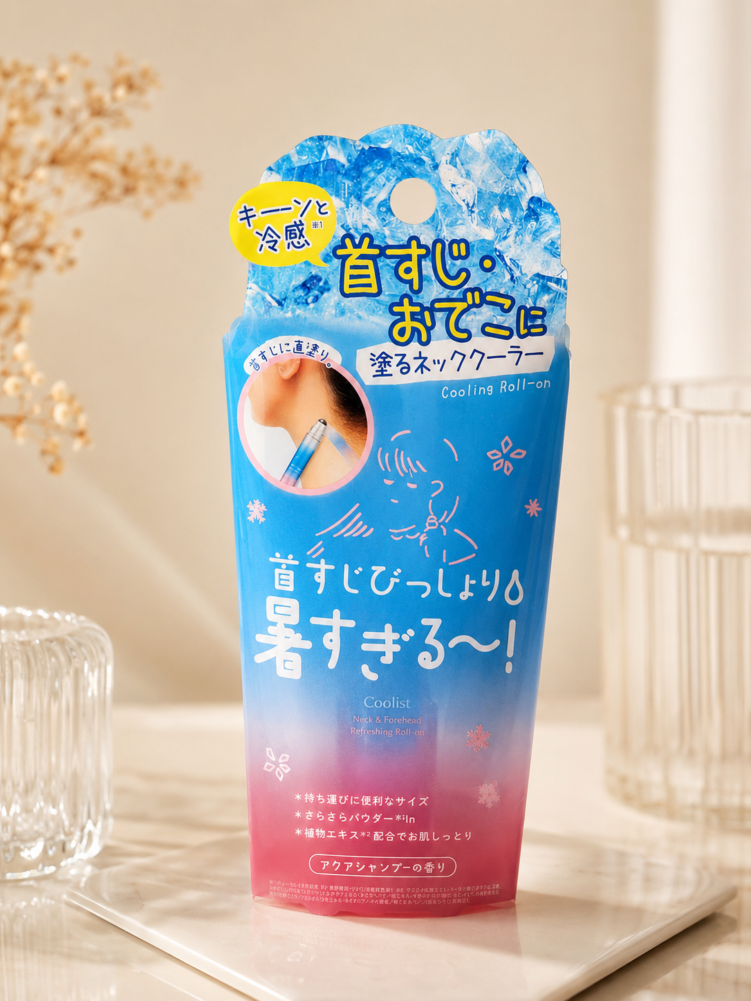 Coolist Cooling Roll-On – Neck & Forehead Refreshing Roll-On