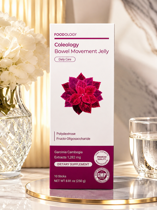 Foodology Coleology Bowel Movement Jelly – Daily Digestive Care (10 Sticks)