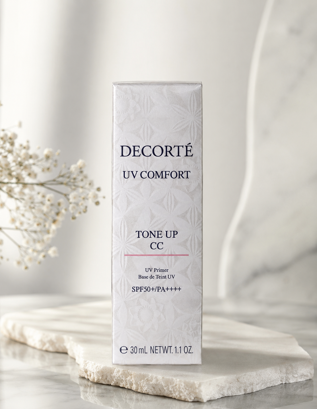 DECORTÉ UV Comfort Tone Up CC SPF50+ PA++++ – Brightening UV Primer 30ml