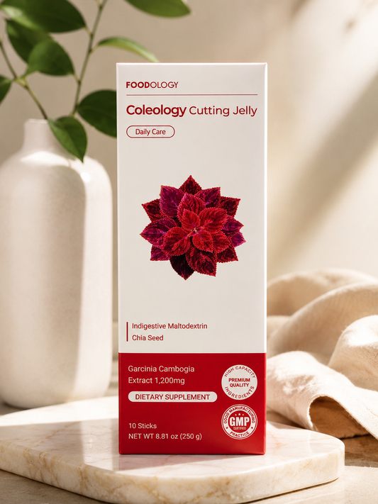 FOODOLOGY Coleology Cutting Jelly – Garcinia Cambogia Daily Jelly Sticks (10 Sticks / 250 g)