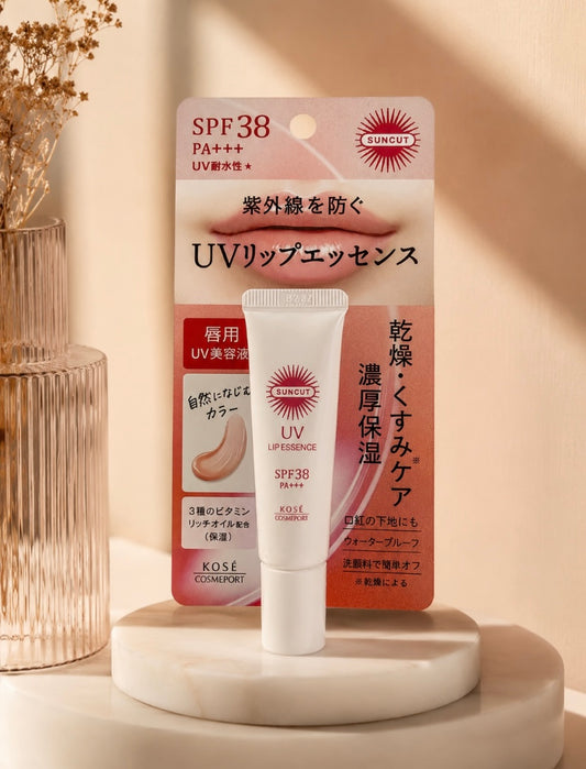 KOSÉ COSMEPORT SUNCUT UV Lip Essence SPF38 PA+++ – 10 g