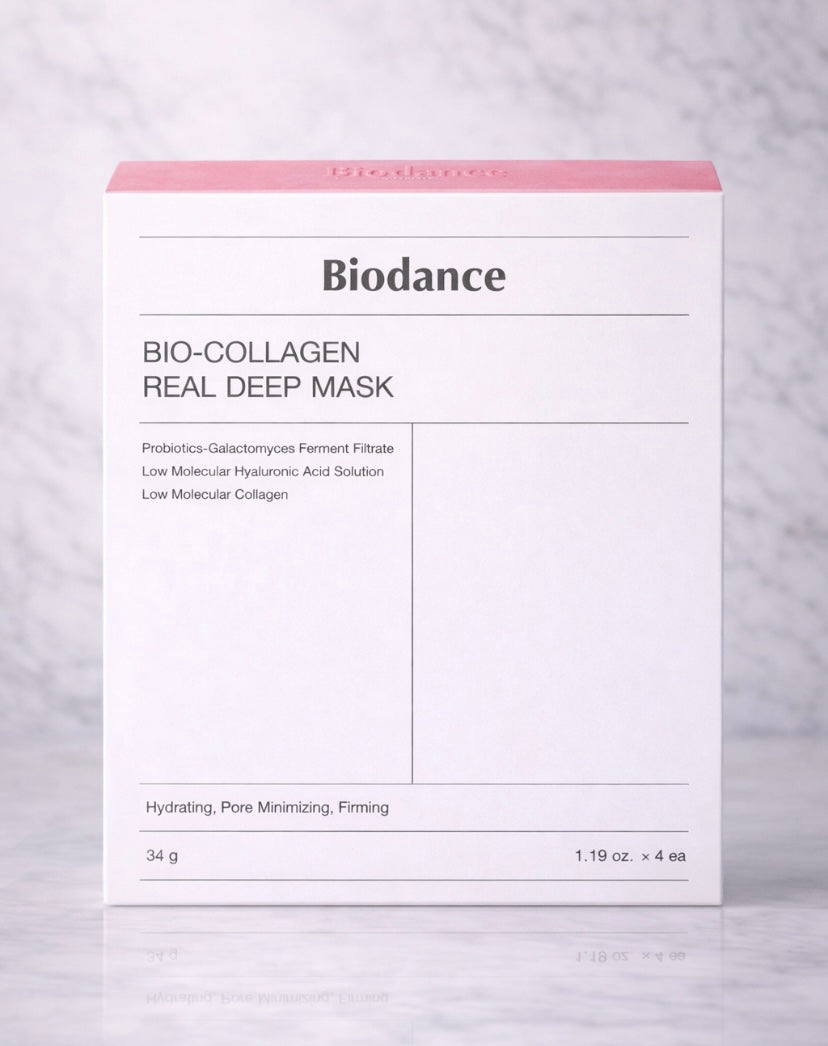BIODANCE Bio-Collagen Real Deep Mask (1 Box – 4 Sheets)
