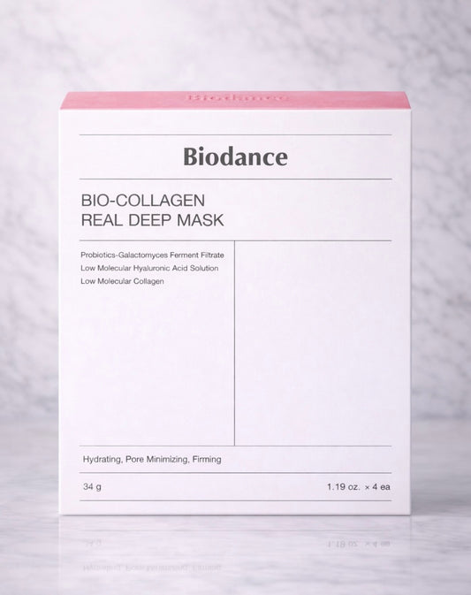 BIODANCE Bio-Collagen Real Deep Mask (1 Box – 4 Sheets)