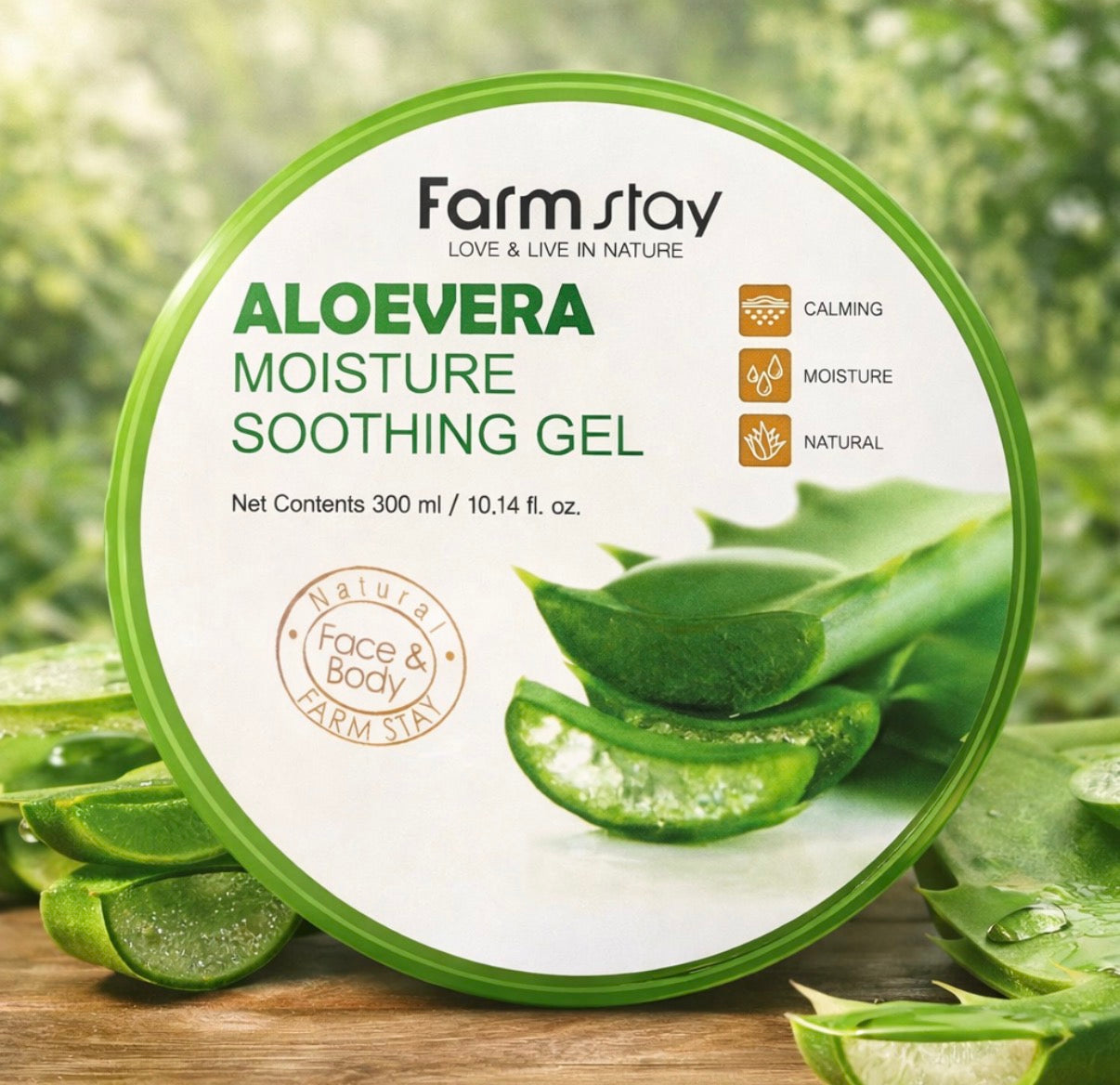 FARMSTAY Aloe Vera Moisture Soothing Gel