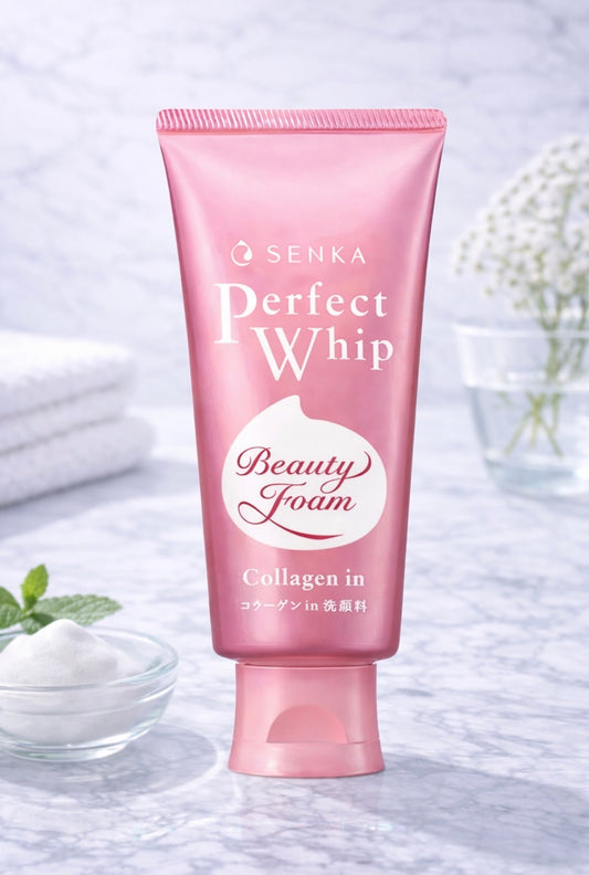 SHISEIDO SENKA Perfect Whip Collagen In Beauty Foam – 120g