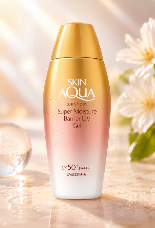 ROHTO Skin Aqua Super Moisture Barrier UV Gel SPF50+ PA++++ (100g)